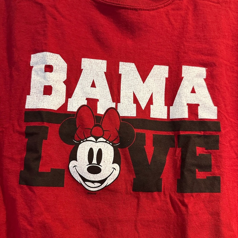 Size Medium Disney/Bama T-Shirt